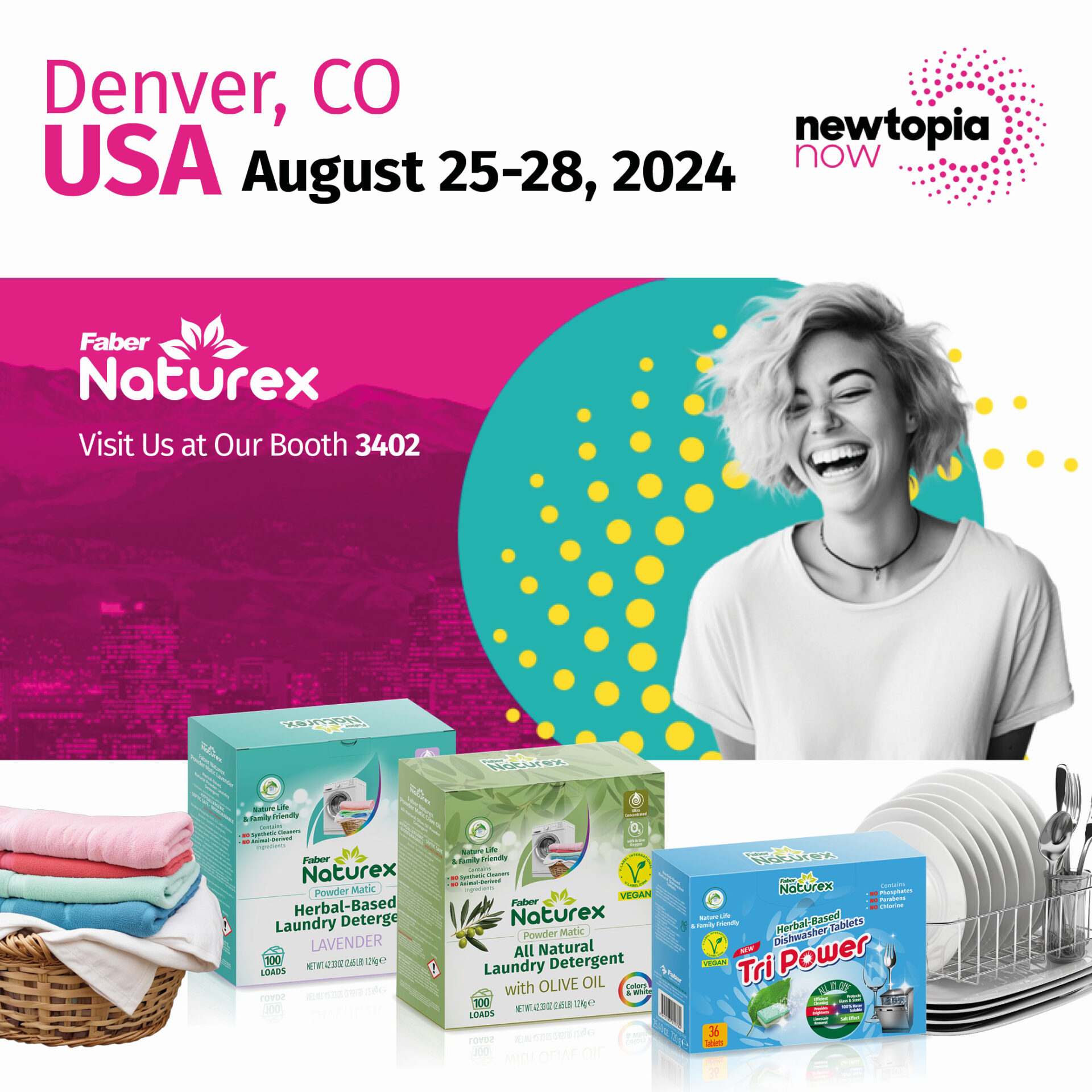 Faber Kimya, ABD’de Düzenlenen ‘Newtopia Now’ Fuarında